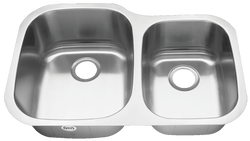Stainless Steel Undermount Kitchen Sink Double Bowl 60/40 18 gauge or 16 gauge