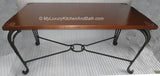 TUG OF WAR Design - Wrought Iron Table Base Handmade for Coffee Tables, Dining Table, etc (Various Sizes, #TBAS_TUGOFWAR)